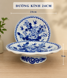 mâm bông sen VPTA 24CM