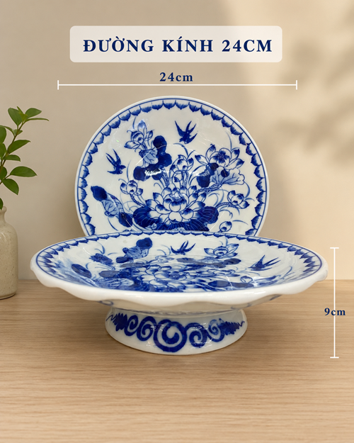 Mâm bông sen VPTA 24CM