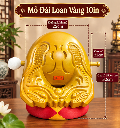 Mõ Vàng Đài Loan 10in
