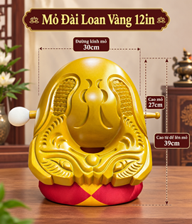 Mõ Vàng Đài Loan 12in