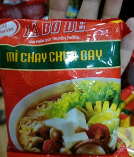 Mì bồ đề Chua Cay 65gr