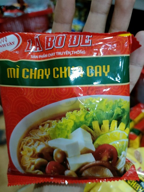 Mì bồ đề Chua Cay 65gr