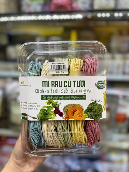 Mì rau củ tươi 300g