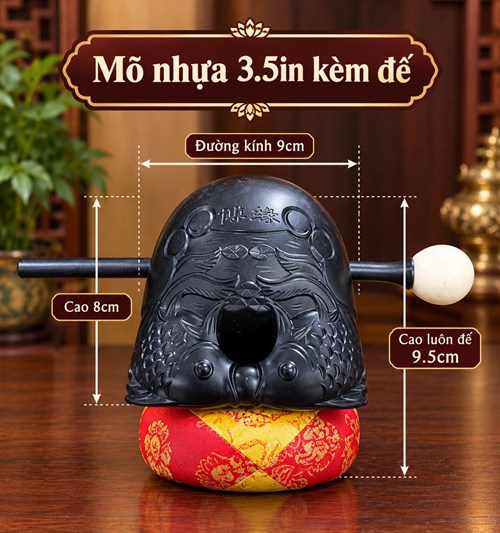 Mõ nhựa kèm đế 3.5in