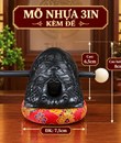 Mõ nhựa kèm đế 3in