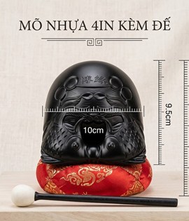 Mỏ nhựa kèm đế 4in