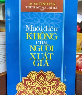 mười điều không của người xuất gia
