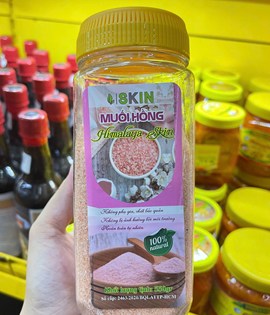 Muối hồng 550g hạt nhuyễn