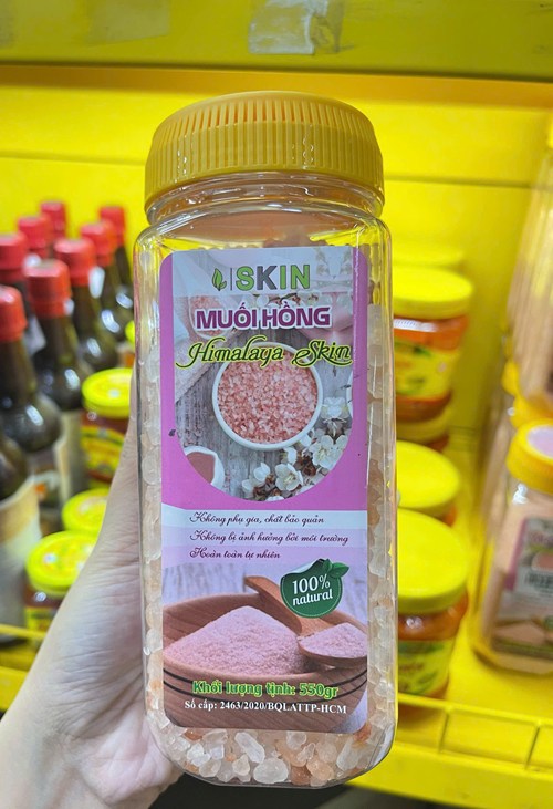 Muối hồng 550g hạt to