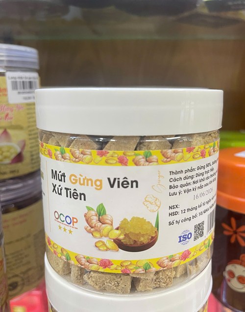 Mứt gừng viên xứ tiên 300g