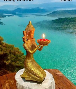 nàng tiên dâng đèn DD02