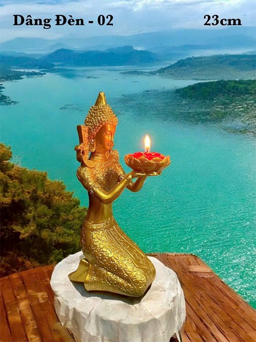 nàng tiên dâng đèn DD02