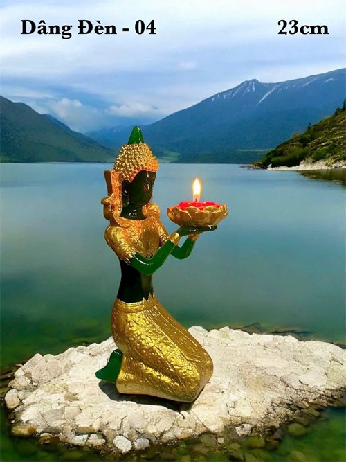 nàng tiên dâng đèn DD04