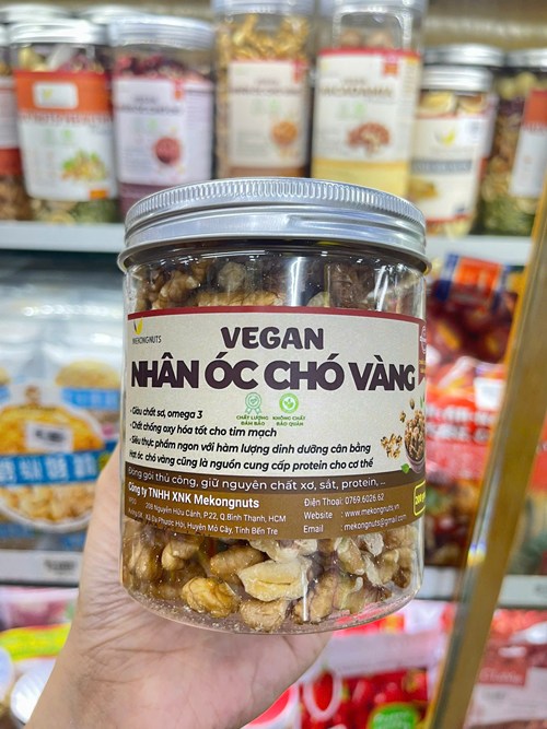 Nhân óc chó vàng 200g
