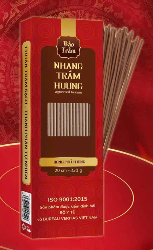 Nhang Bảo Trầm đỏ 20cm