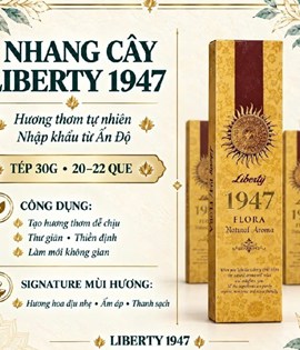 nhang cây ấn độ liberty 1947