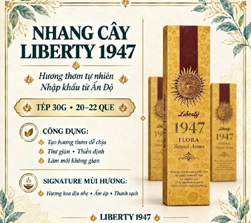 nhang cây ấn độ liberty 1947