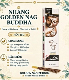 Nhang cây golden buddha ấn độ