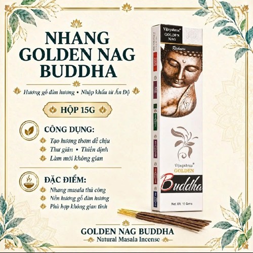 Nhang cây golden buddha ấn độ