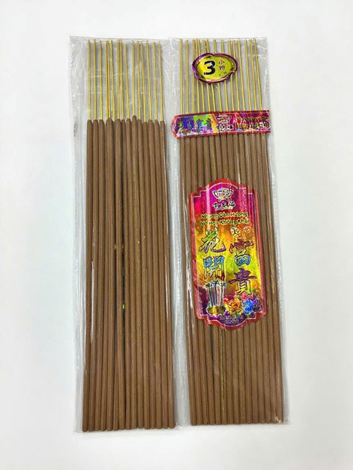 Nhang nở hoa 4 tấc 15 cây