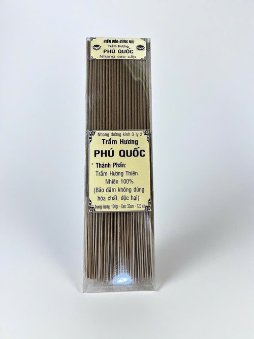 Nhang trầm Phú Quốc cao cấp 3 tấc 120 cây