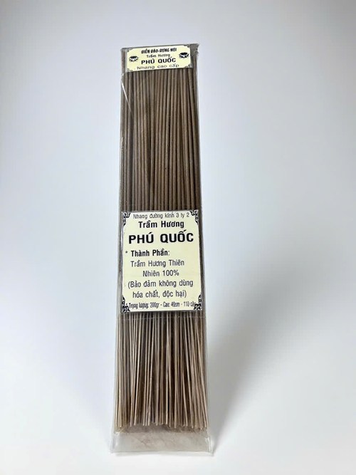 Nhang trầm Phú Quốc cao cấp 4 tấc 110 cây