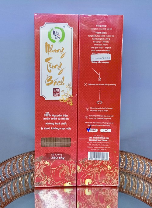 Nhang Tùng Bách 3 tấc - 350g