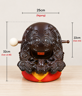 Mỏ Nâu Rồng 10in
