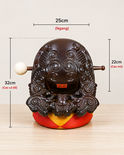 Mỏ Nâu Rồng 10in