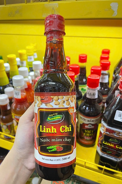 Nước mắm linh chi 500ml