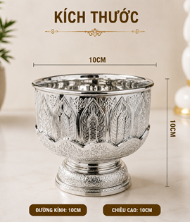 Ô NHỰA KHÔNG NẮP SỐ 10 TRẮNG