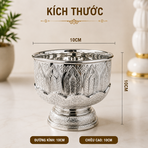 Ô NHỰA KHÔNG NẮP SỐ 10 TRẮNG
