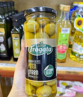 Olive xanh trái nhỏ 335g