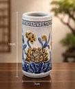 Ống hương men rạn s3 sen