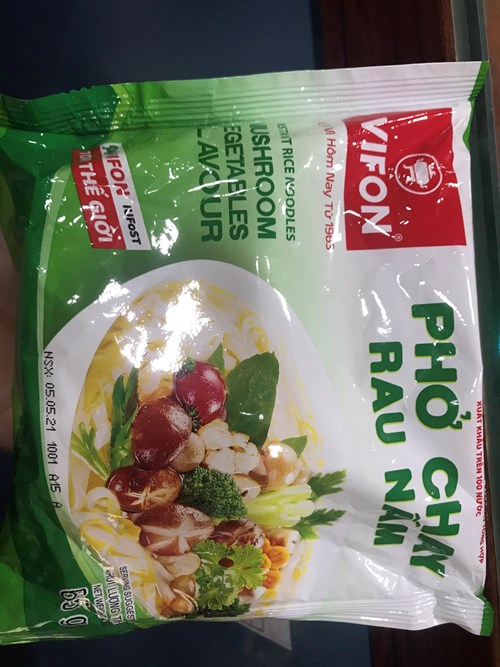 phở chay rau nấm vifon