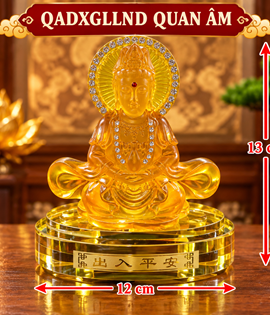 QA ĐỂ XE GIẢ LƯU LY ND - QUAN ÂM