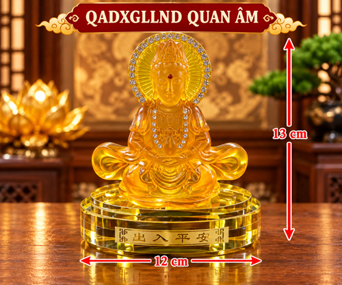 QA ĐỂ XE GIẢ LƯU LY ND - QUAN ÂM