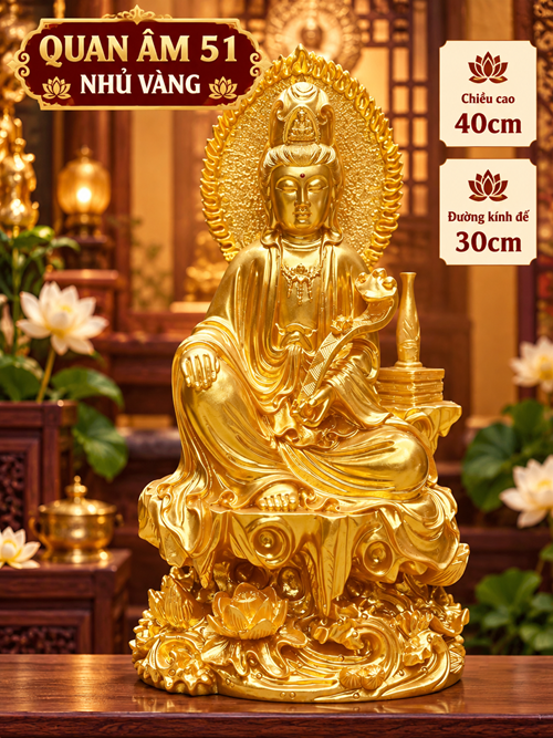 Quan Âm 51 Nhủ Vàng