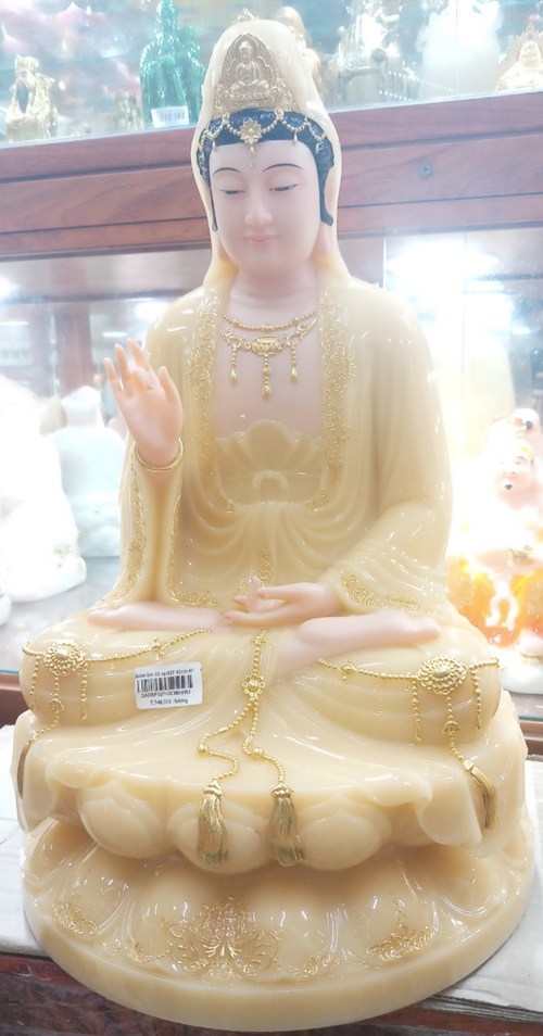 QUAN ÂM ĐÁ SP027 48CM HYMJ