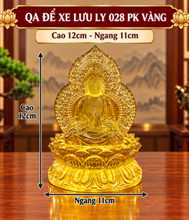 quan âm để xe lưu ly 028k vàng