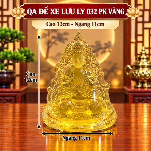 quan âm để xe lưu ly 032 pk vàng