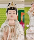 Quan Âm Đứng Trắng Da 26inch