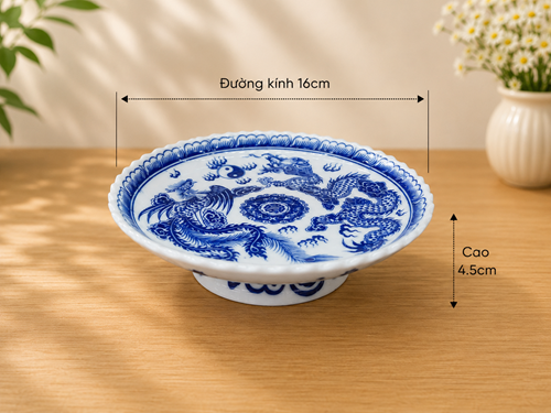 Mâm Bông Rồng Phụng P16