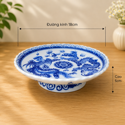 Mâm Bông Rồng Phụng P18