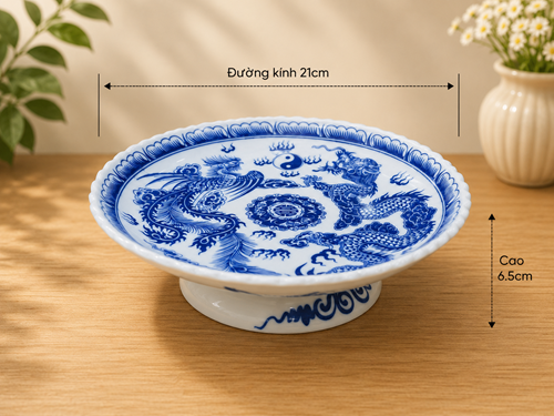 Mâm Bông Rồng Phụng P21