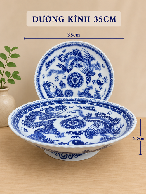 Mâm Bông Rồng Phụng P35