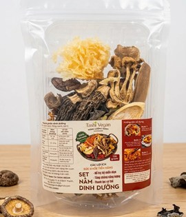 set nấm dưỡng sinh 120gr