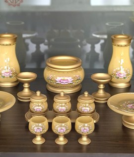set sản phẩm mẫu D11 vàng