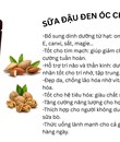 Sữa Đậu Đen, Óc Chó, Hạnh Nhân Sahmyook bịch