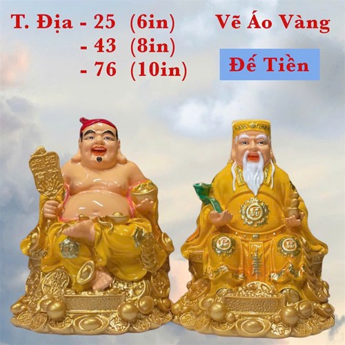 Tài địa 25 vàng 15cm